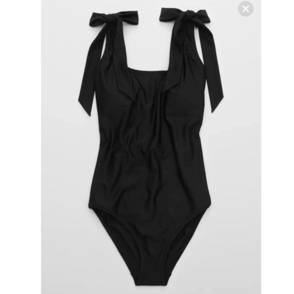 Aerie Bow One Piece Swimsuit